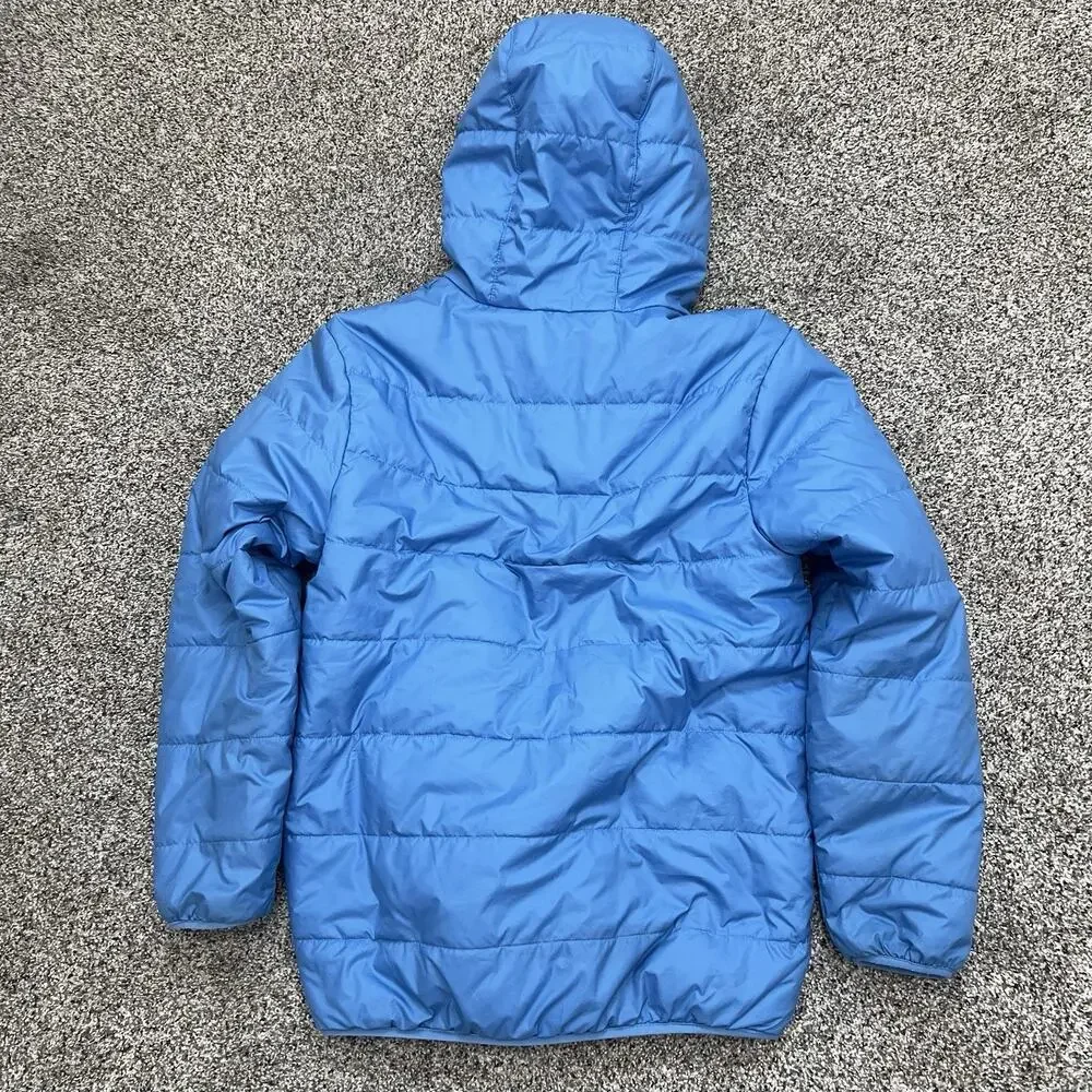 Patagonia Reversible Ready Freddy Insulated Hoody Kids XL 14 Blue Jacket Winter